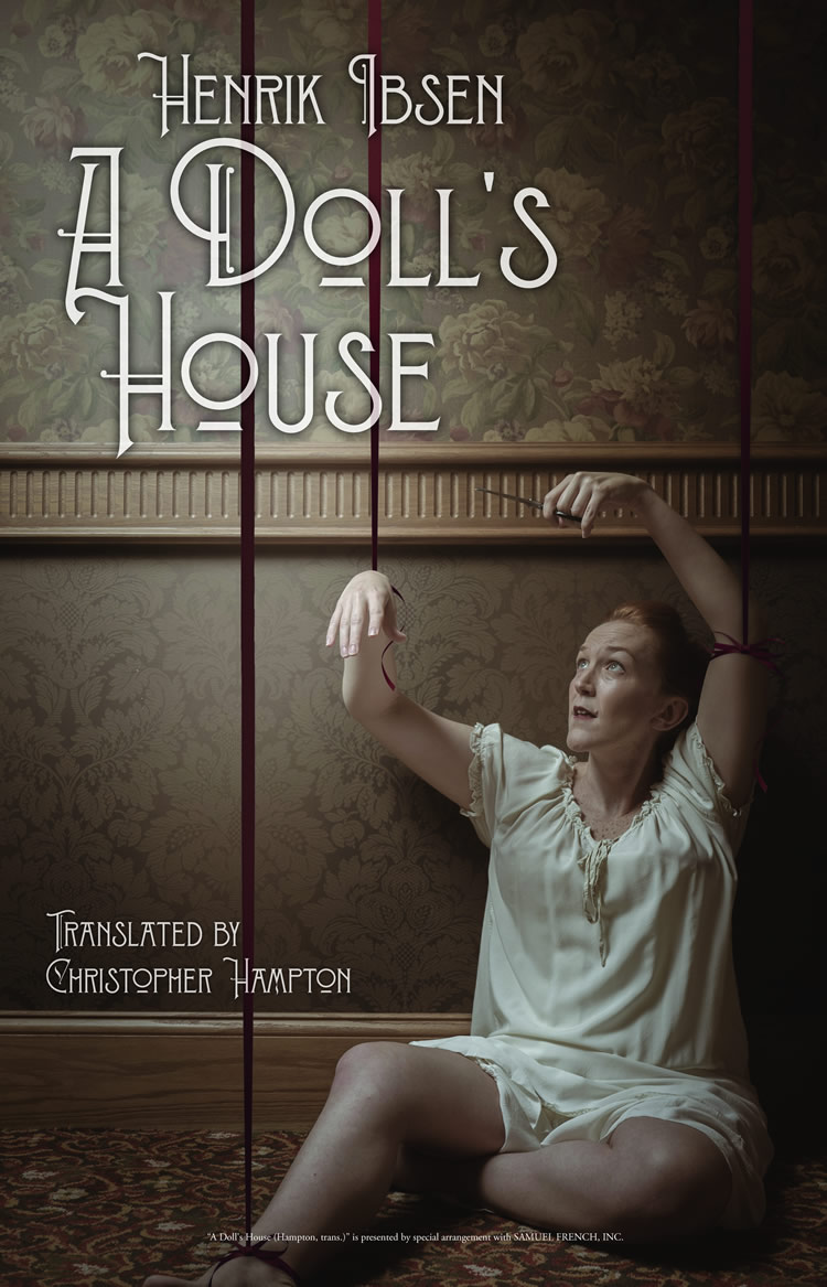 Poster: Henrik Ibsen's A Doll's House Translated by Christopher Hampton